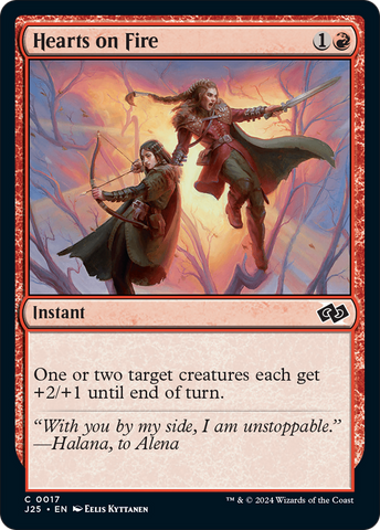 Hearts on Fire (J25-017)  - Foundations Jumpstart