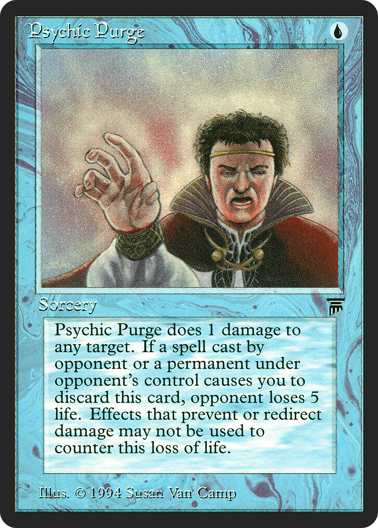 Psychic Purge (LEG-)  - Legends