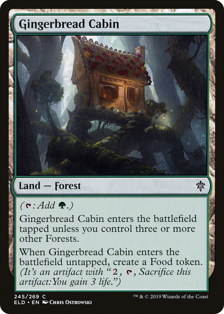 Gingerbread Cabin (ELD-245)  - Throne of Eldraine