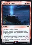 Display of Power (PRE-119)  Foil - Tales of Middle-earth Promos