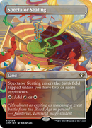 Spectator Seating (Borderless) (CMM-664)  Foil - Commander Masters