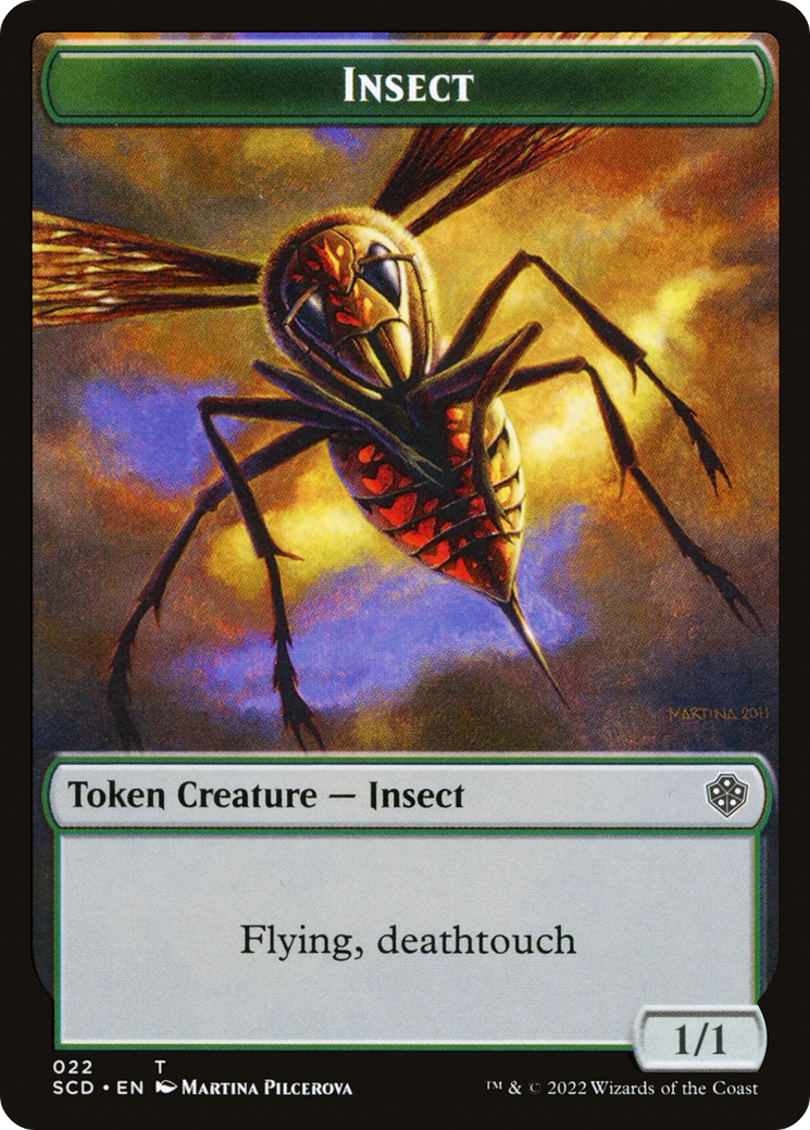 Insect (TSCD-022)  - Starter Commander Deck Tokens