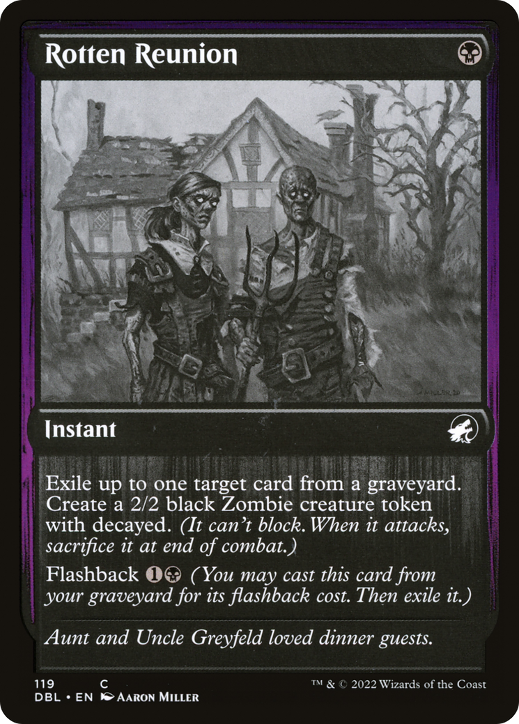 Rotten Reunion (DBL-119)  - Innistrad: Double Feature