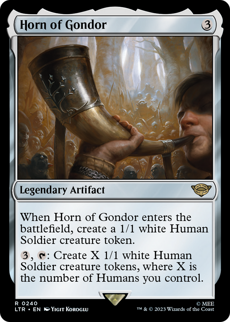 Horn of Gondor (LTR-240)  - The Lord of the Rings: Tales of Middle-earth