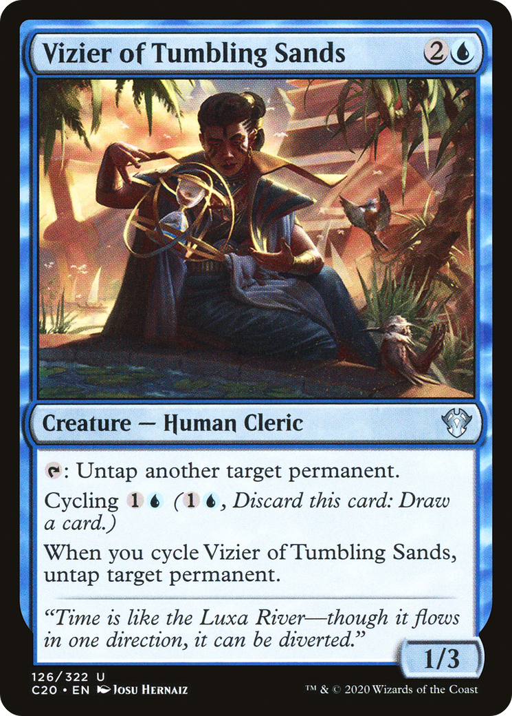 Vizier of Tumbling Sands (C20-126)  - Commander 2020