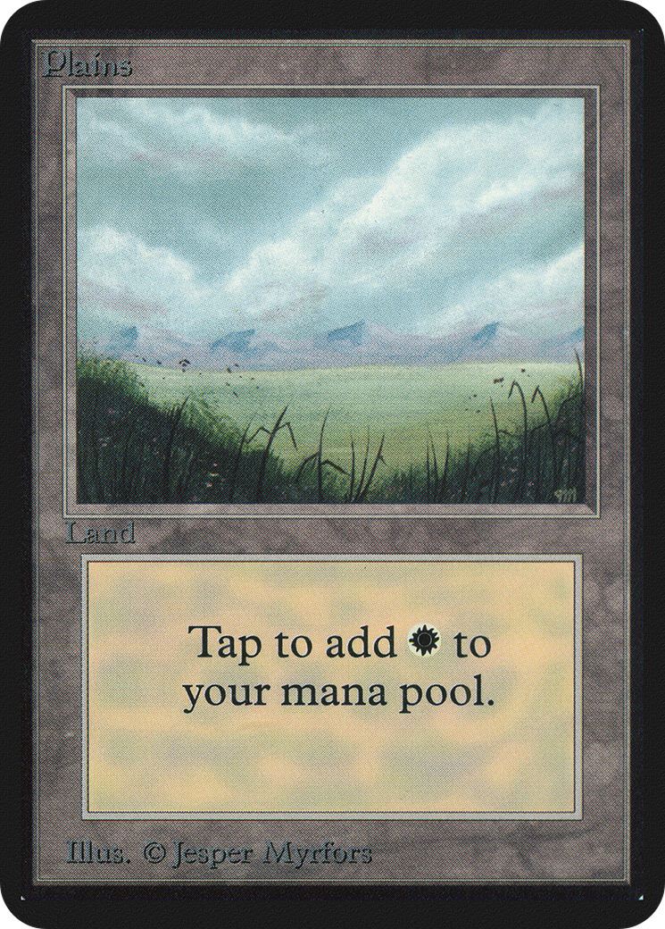 Plains (A) (LEA-)  - Limited Edition Alpha