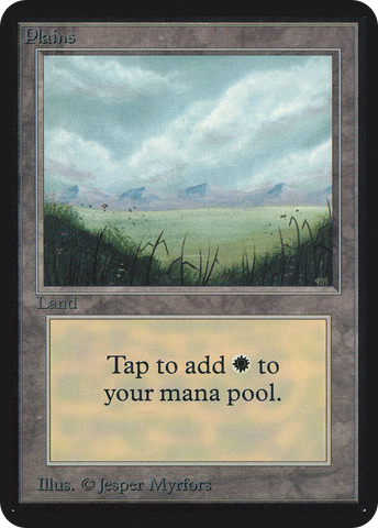 Plains (A) (LEA-)  - Limited Edition Alpha