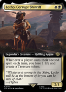 Lotho, Corrupt Shirriff (Extended Art) (Surge Foil) (LTR-781)  Foil - The Lord of the Rings: Tales of Middle-earth: (Extended Art)
