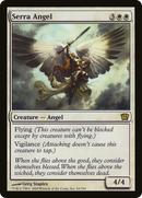 Serra Angel (9ED-43★) - Ninth Edition Foil