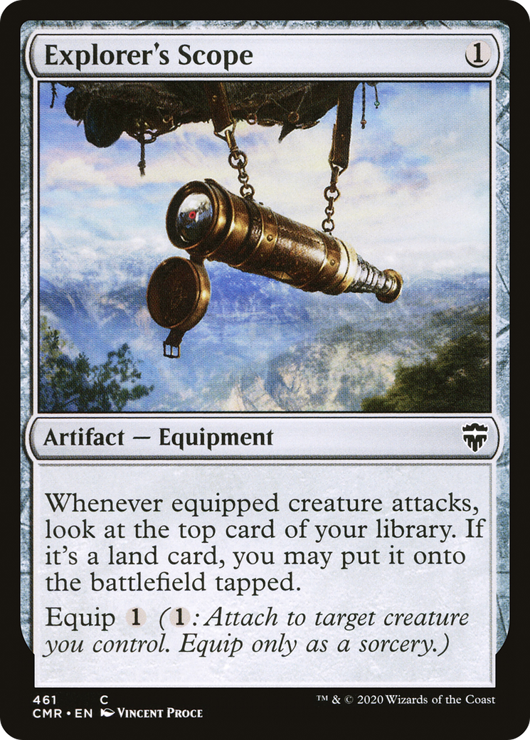 Explorer's Scope (CMR-461)  - Commander Legends