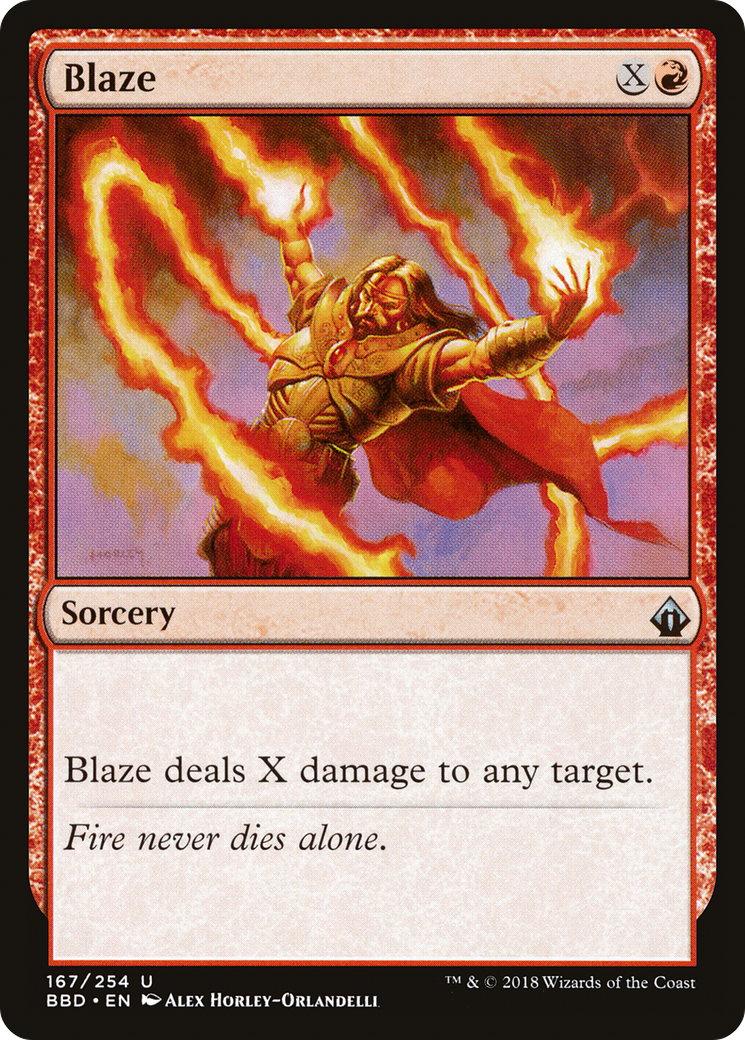 Blaze (BBD-167)  Foil - Battlebond