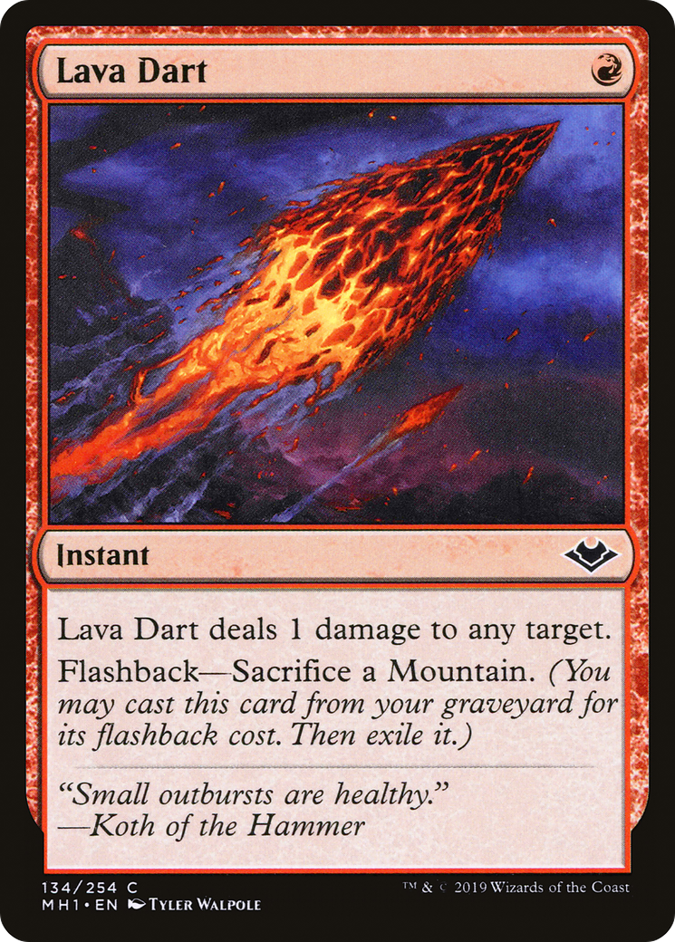 Lava Dart (MH1-134)  - Modern Horizons