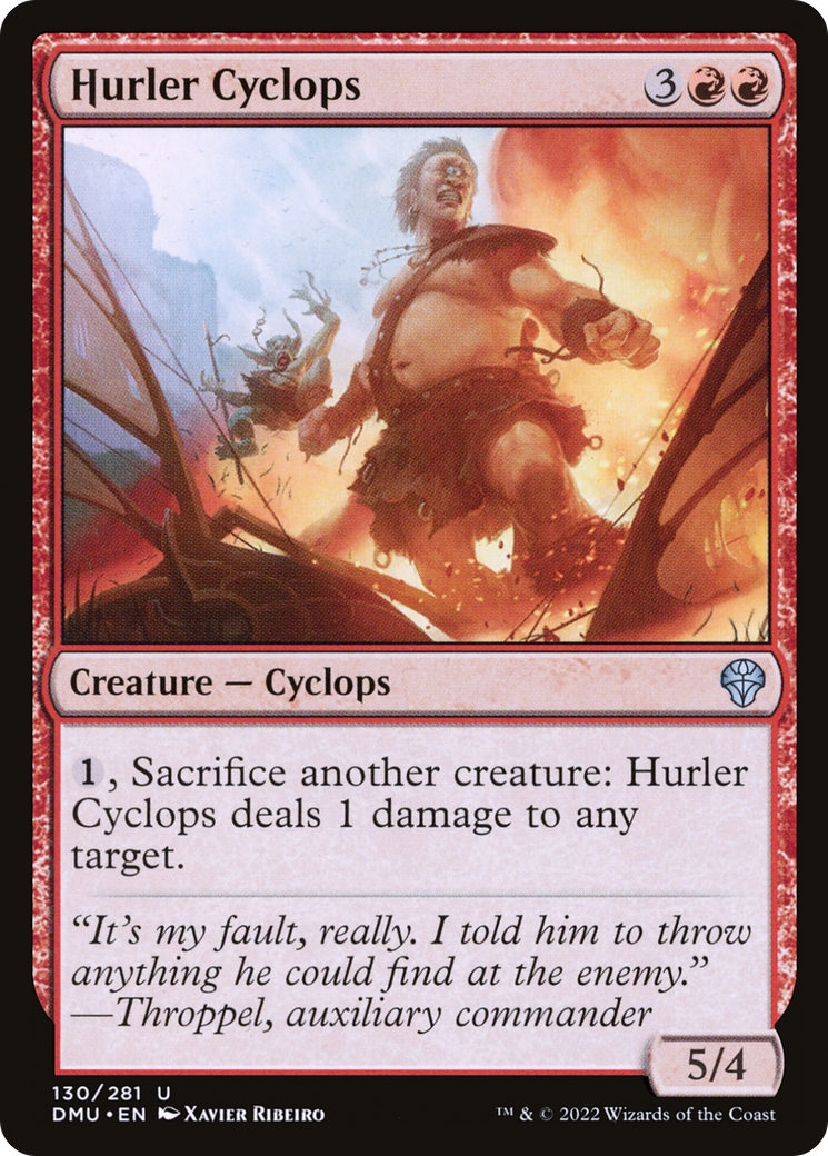 Hurler Cyclops (DMU-130)  - Dominaria United