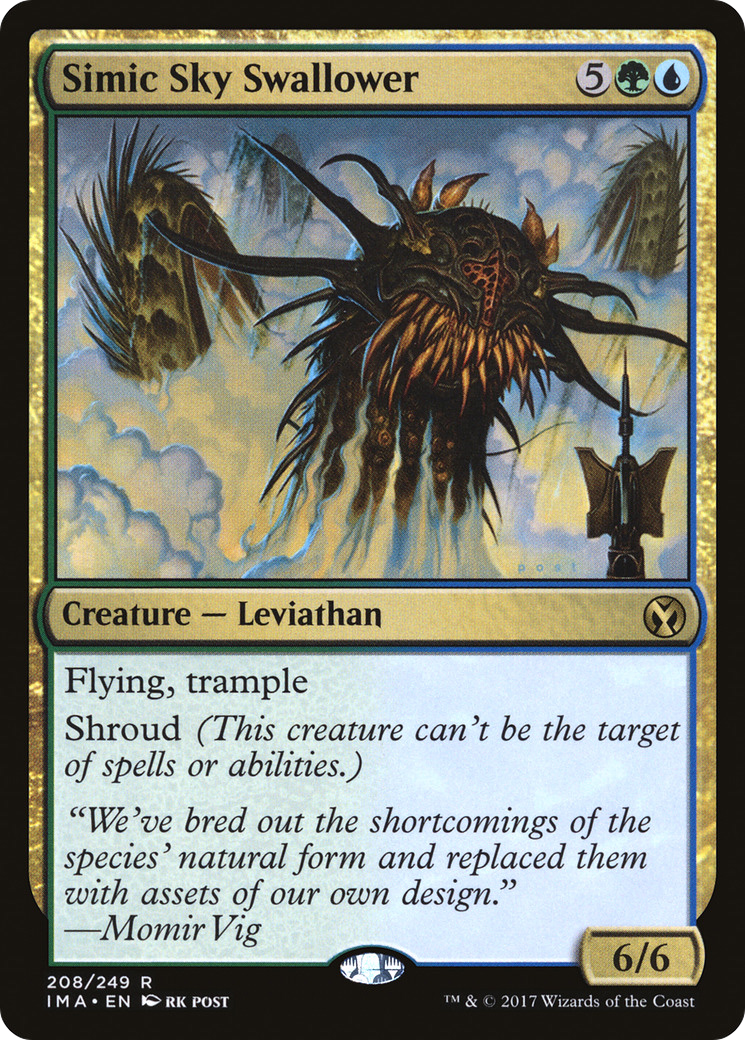 Simic Sky Swallower (IMA-208)  Foil - Iconic Masters