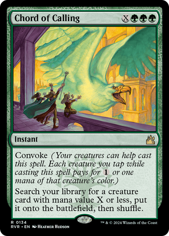 Chord of Calling (RVR-134)  - Ravnica Remastered