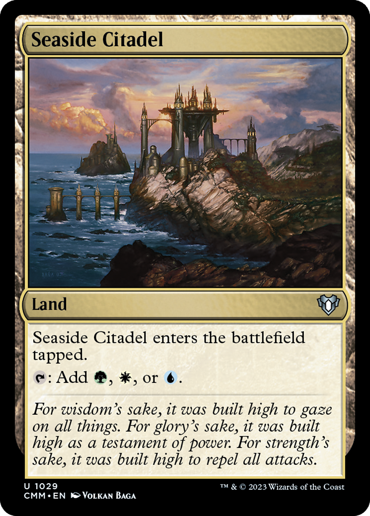 Seaside Citadel (CMM-1029)  - Commander Masters