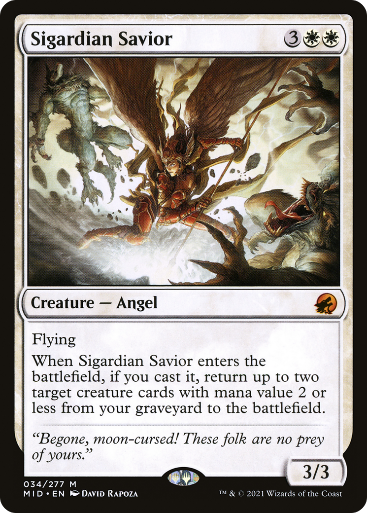 Sigardian Savior (MID-034)  - Innistrad: Midnight Hunt