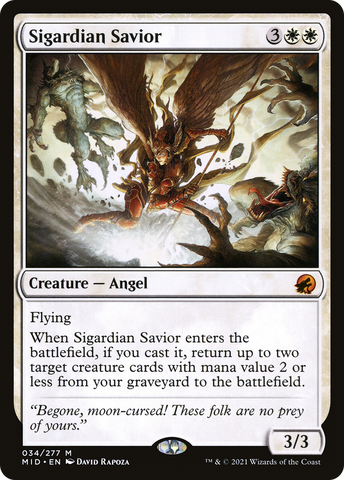 Sigardian Savior (MID-034)  - Innistrad: Midnight Hunt