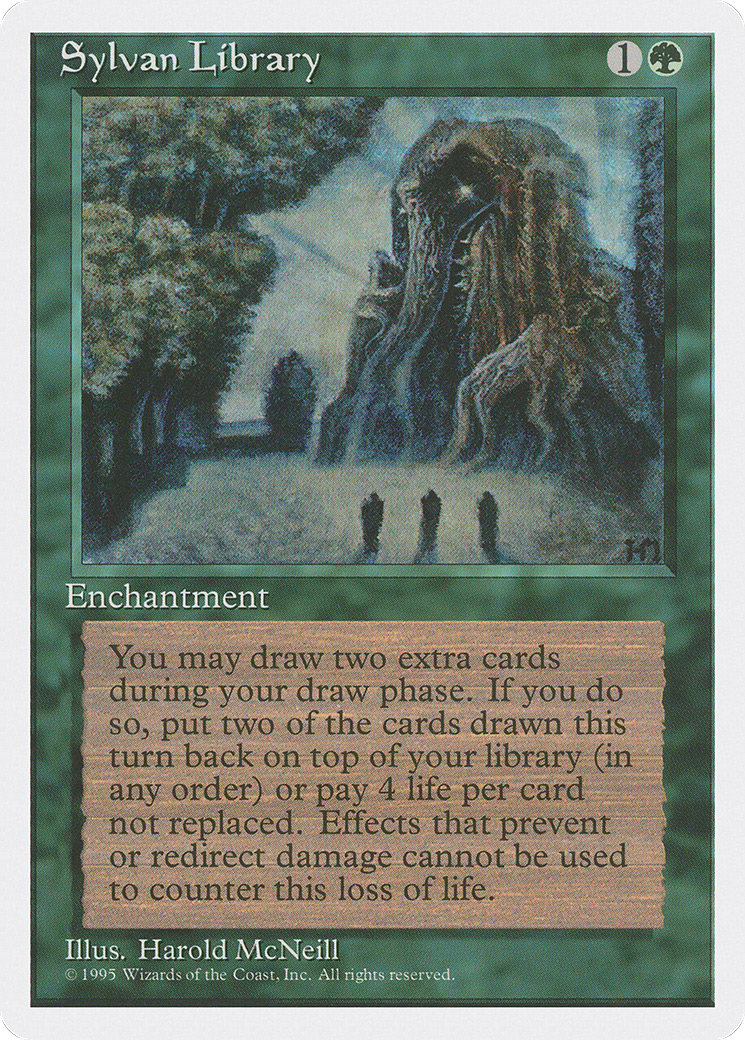 Sylvan Library (4ED-157)  - Fourth Edition