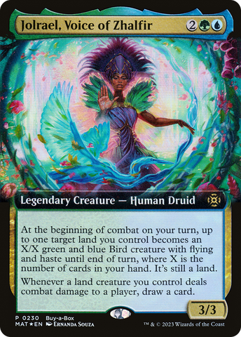 Jolrael, Voice of Zhalfir (BABP-230)  Foil - March of the Machine: The Aftermath: (Extended Art)