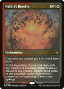 Nahiri's Resolve (MAT-137)  Etched Foil - March of the Machine: The Aftermath