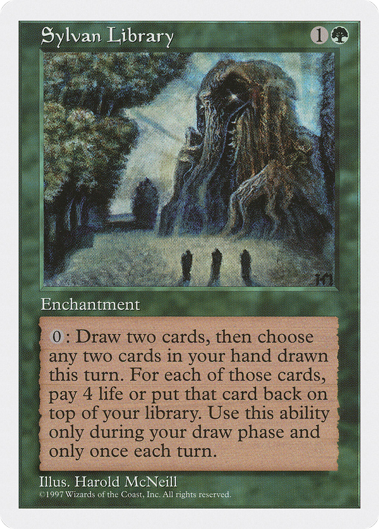 Sylvan Library (5ED-191)  - Fifth Edition