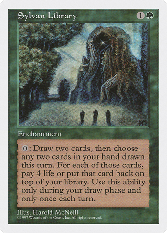 Sylvan Library (5ED-191)  - Fifth Edition