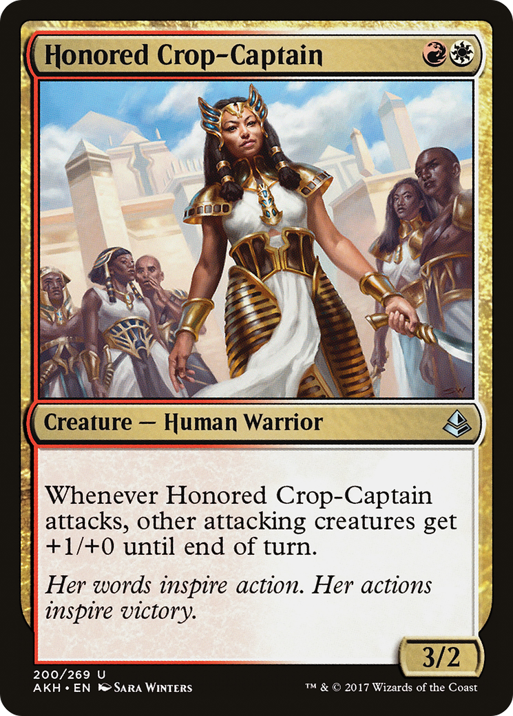 Honored Crop-Captain (AKH-200) - Amonkhet