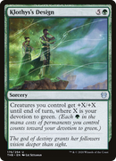 Klothys's Design (THB-176)  Foil - Theros Beyond Death