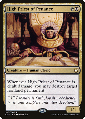 High Priest of Penance (C18-183)  - Commander 2018