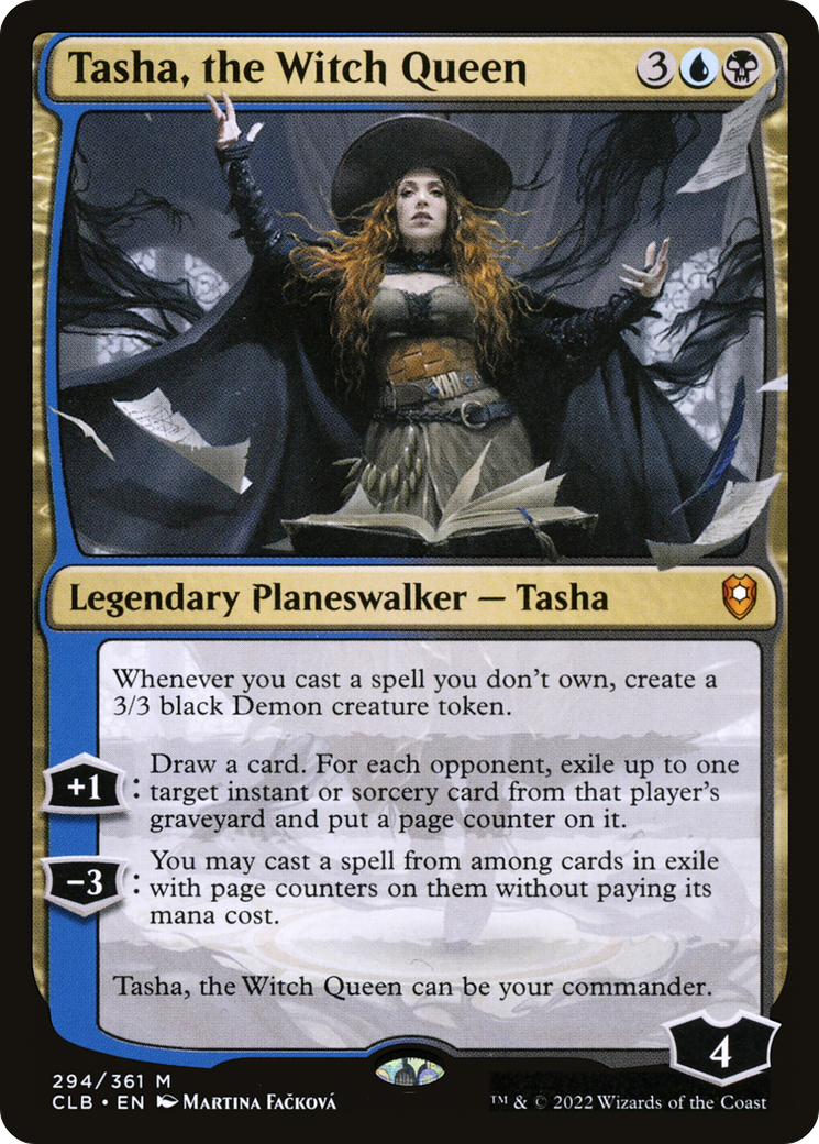 Tasha, the Witch Queen (CLB-294)  - Commander Legends: Battle for Baldur's Gate