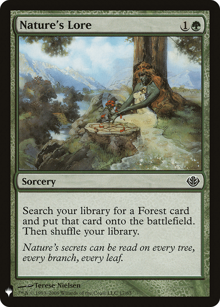Nature's Lore (DDD) (LIST-017)  - The List