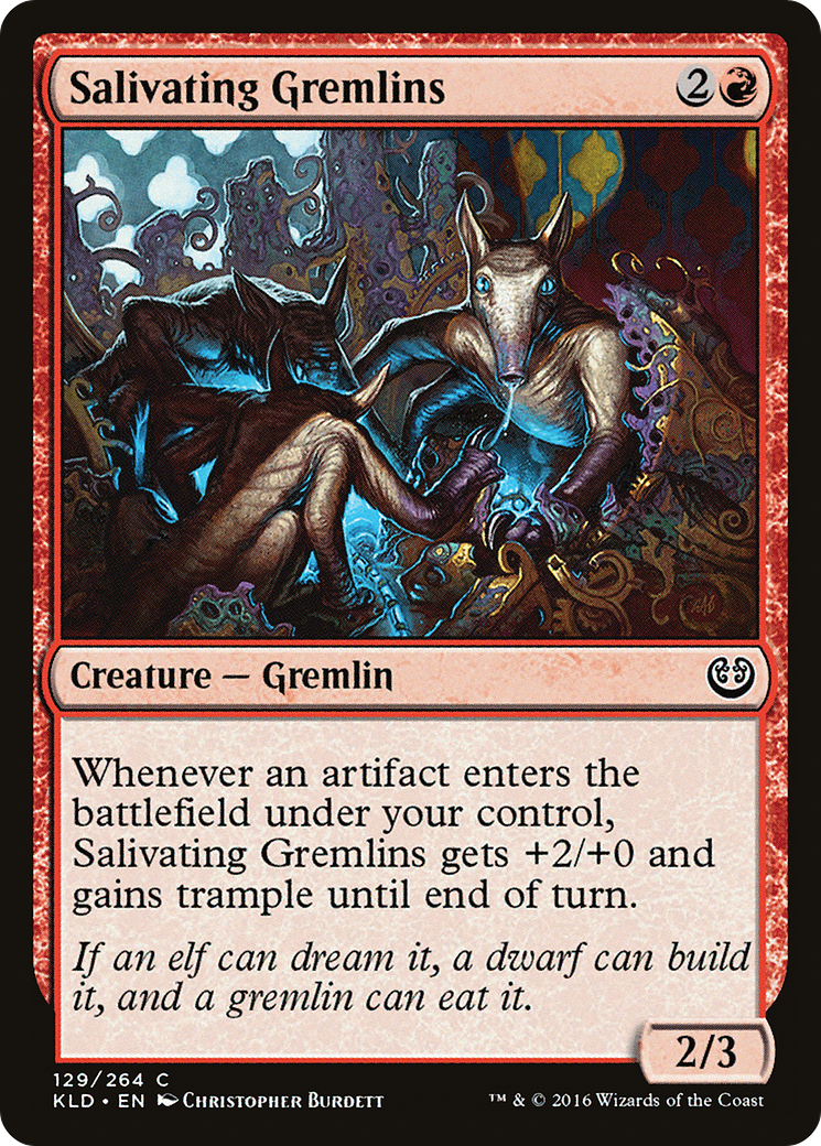 Salivating Gremlins (KLD-129)  - Kaladesh