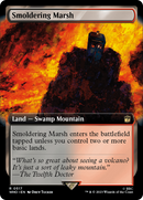 Smoldering Marsh (Extended Art) (WHO-517)  Foil - Doctor Who: (Extended Art)