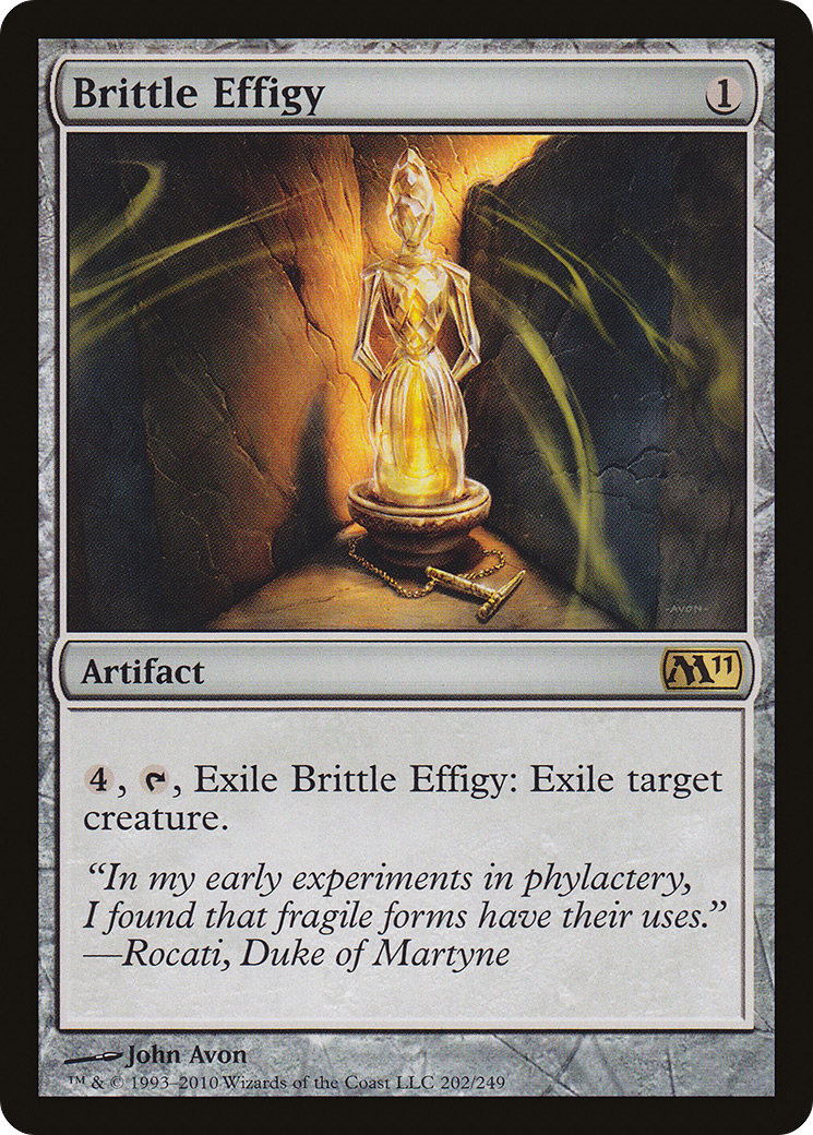 Brittle Effigy (M11-202)  Foil - Magic 2011