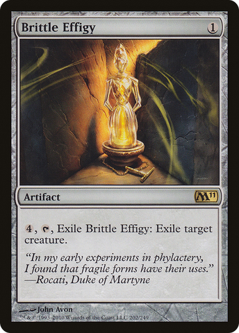 Brittle Effigy (M11-202)  - Magic 2011