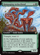 Rampaging Aetherhood (Extended Art) (DRC-031)  - Commander: Aetherdrift: (Extended Art)