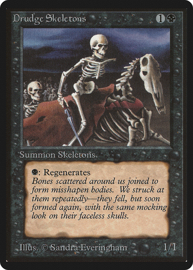 Drudge Skeletons (LEB-) - Limited Edition Beta