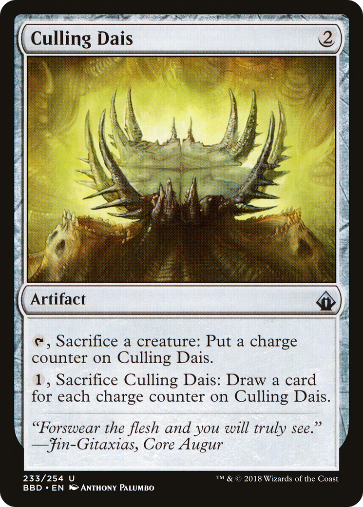 Culling Dais (BBD-233)  Foil - Battlebond