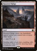 Haunted Ridge (MID-263)  Foil - Innistrad: Midnight Hunt