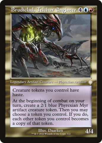 Brudiclad, Telchor Engineer (Retro Frame) (BRC-122)  - The Brothers' War Commander