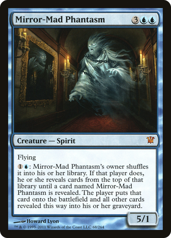 Mirror-Mad Phantasm (ISD-068)  Foil - Innistrad