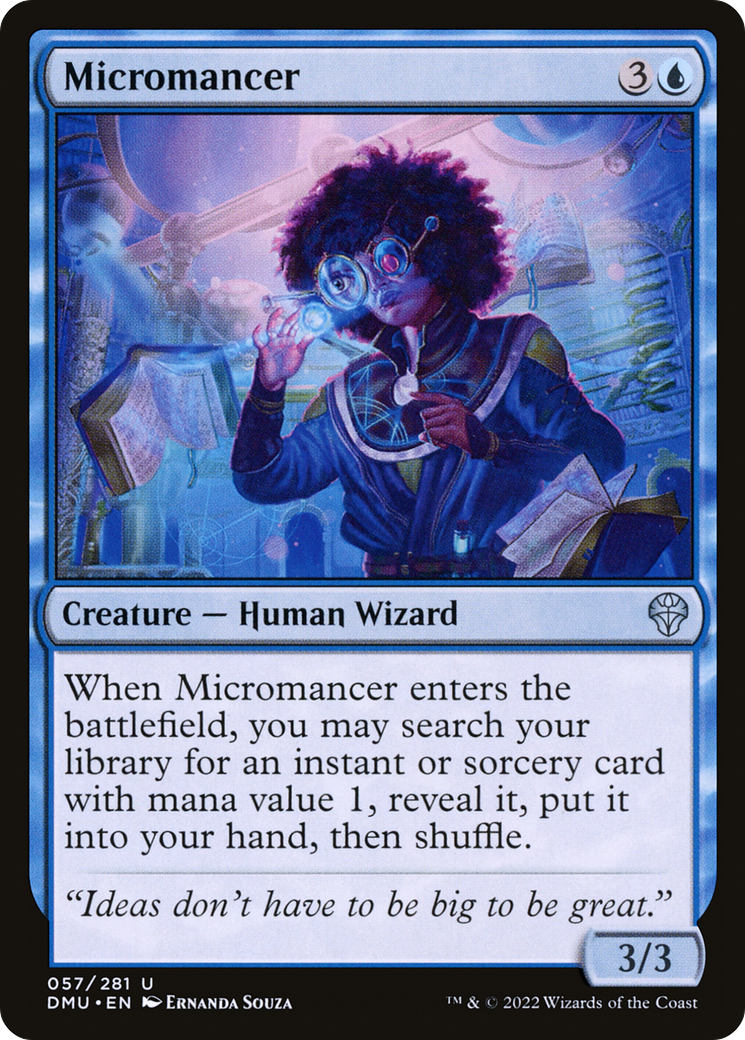 Micromancer (DMU-057)  Foil - Dominaria United