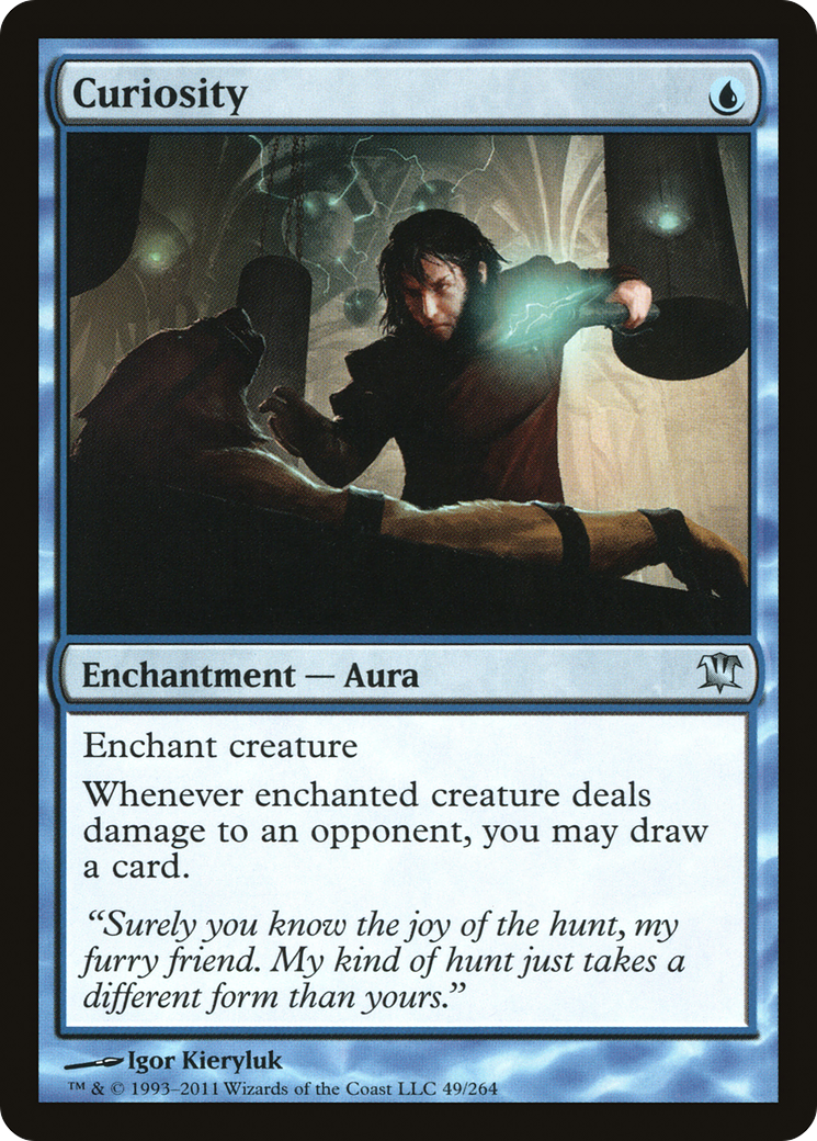 Curiosity (ISD-049)  - Innistrad