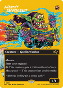 Burnout Bashtronaut (DFT-539) - Aetherdrift (Borderless) Foil