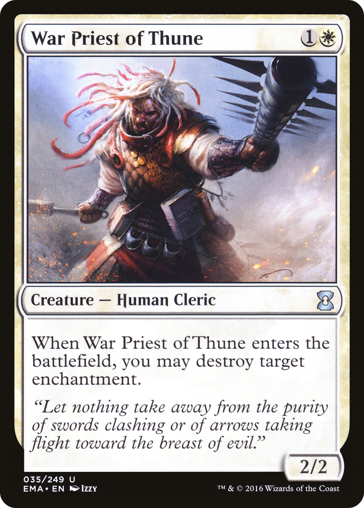 War Priest of Thune (EMA-035)  - Eternal Masters