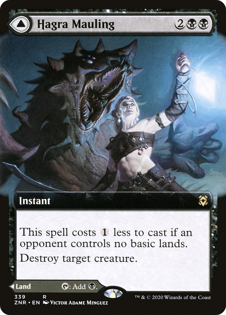 Hagra Mauling (Extended Art) (ZNR-339)  Foil - Zendikar Rising: (Extended Art)