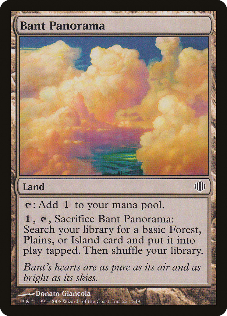 Bant Panorama (ALA-221)  Foil - Shards of Alara