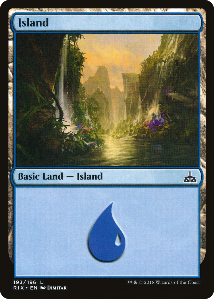 Island (RIX-193)  - Rivals of Ixalan