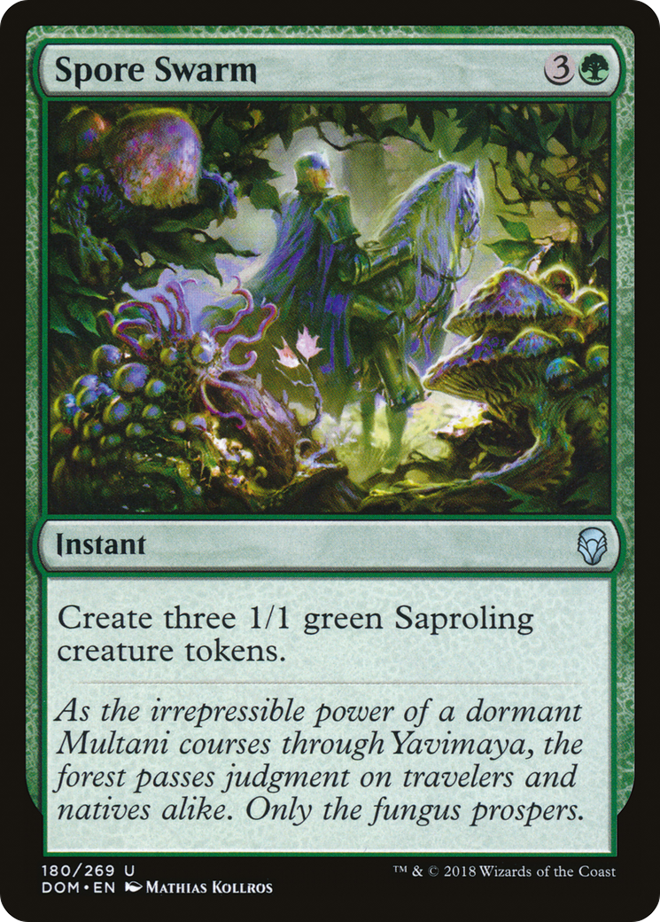 Spore Swarm (DOM-180)  Foil - Dominaria